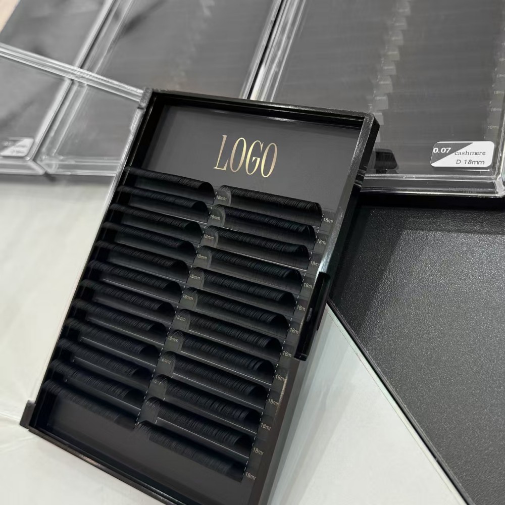 JMS Classic Individual Eyelash Extensions 0.03/0.05/0.07mm - 16/24 Rows Premium Volume Lashes for Salon Use